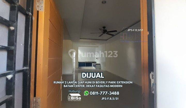 Rumah 2 Lantai Siap Huni di Beverly Park Extension Batam Center 2