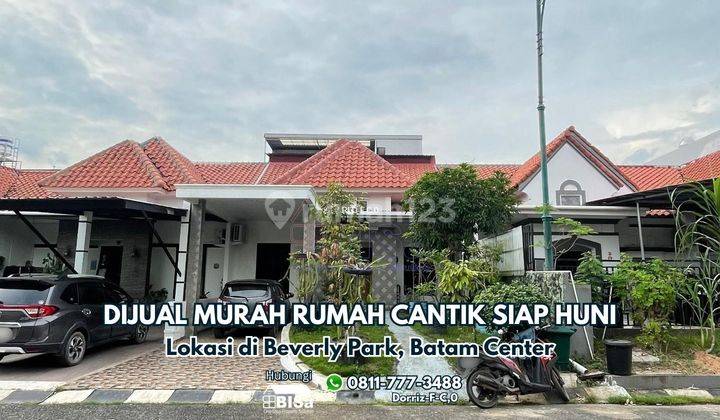 Rumah Cantik Siap Huni di Beverly Park, Batam Center 1