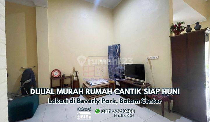 Rumah Cantik Siap Huni di Beverly Park, Batam Center 2