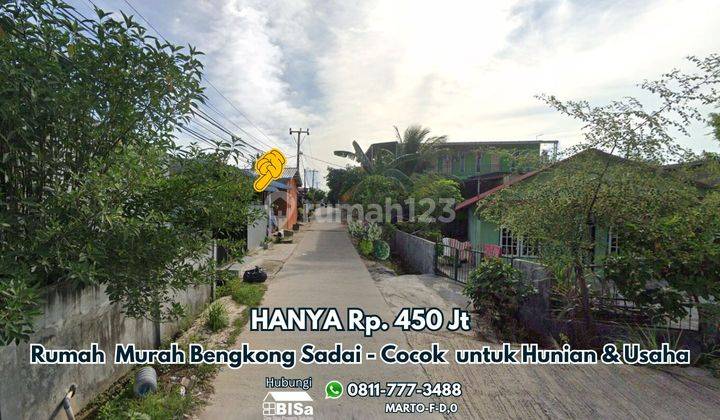 Rumah Murah Hanya Rp 450 Jt Bengkong Sadai, Cocok Untuk Usaha 2