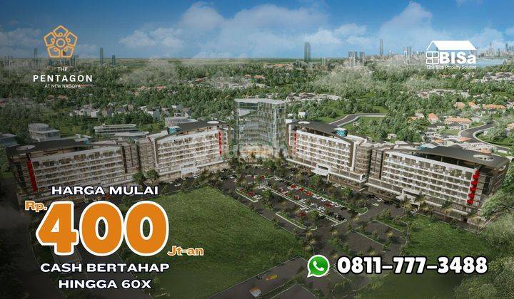 The Pentagon Apartemen Start Rp. 400an Jt Bisa Cash Bertahap 60x 2