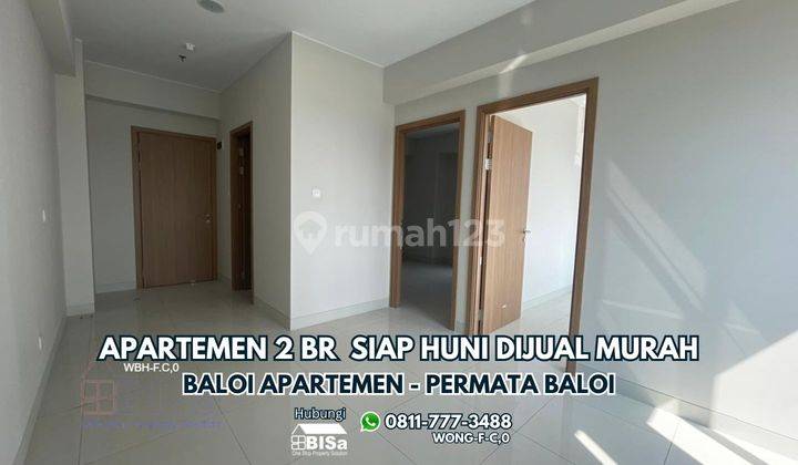 Apartemen 2 BR Baloi View City Batam, Dekat Mall Kampus 2