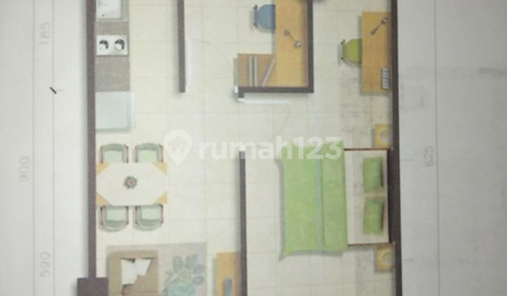 For Sale, Borneo Bay Apartment, 2 Bedrooms, Balikpapan. 2