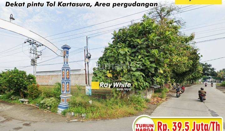 Disewakan Tanah di Jl. Indronoto Kartasura, 1