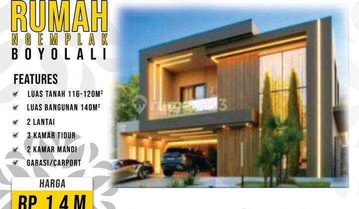 Dijual Rumah Baru Dekat Bandara Adi Sumarmo, Ngemplak 1