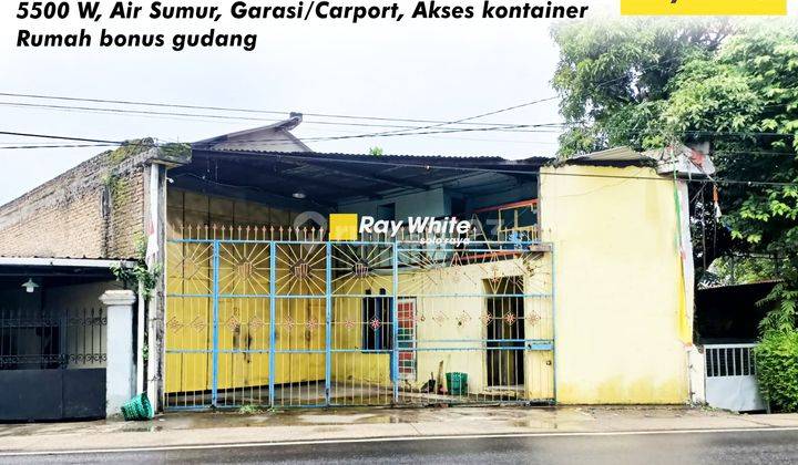 Dijual Rumah+Gudang, Jl. Kolonel Sugiono, Surakarta 1