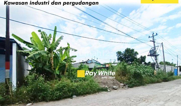 Dijual Tanah Kawasan Industri dan Pergudangan di Parangjoro, Grogol, Sukoharjo 1