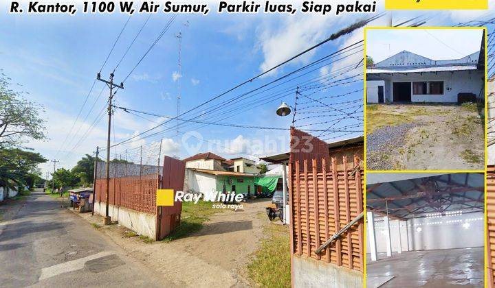 Gudang siap pakai di Mojolaban Sukoharjo 1