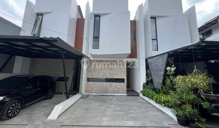 Rumah Minimalis Cluster Shm Batu Bata Merah Di Pondok Kelapa 1