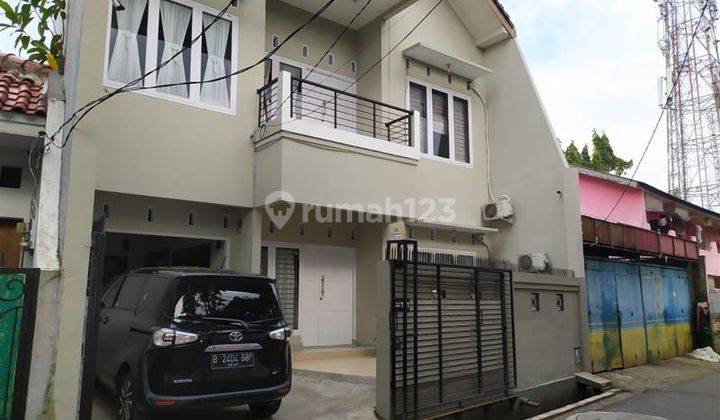 Rumah 2 Lantai Bagus SHM di Pinang Ranti Jakarta Timur Dekat Tmii 1