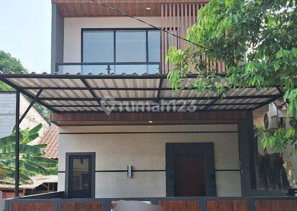 Rumah Baru Modern Model Tropical Di Kavling Jl.ratna Bekasi 1