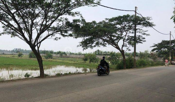 Tanah murah banget paku haji pinggir jalan 1