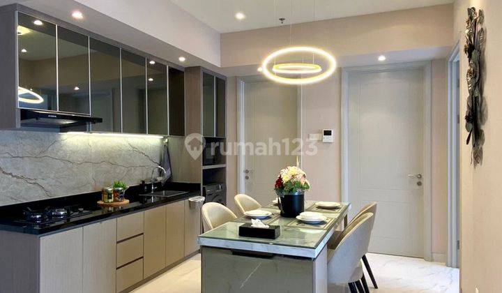 VG167 DIJUAL APARTEMEN 2 BR MODEL MODERN MEWAH CANTIK POLL DI LA VIS MANSION 2