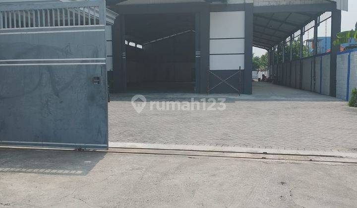 EMA296 DIJUAL GUDANG BESARR BANGUNAN BARU SIAP PAKAI LOKASI STRATEGI & TERMURAH DI WONOAYU SIDOARJO 2