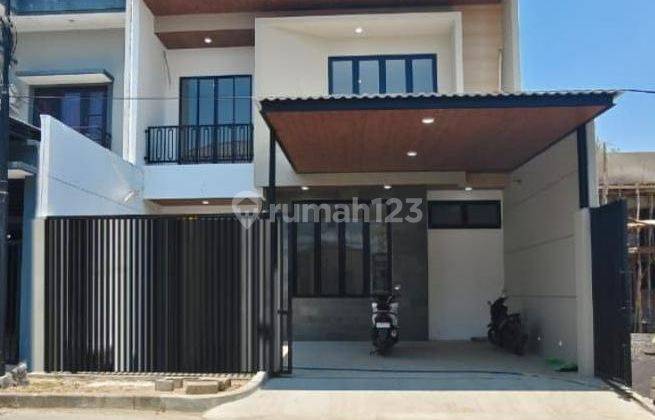 CA113 DIJUAL RUMAH 2 LT MINIMALIS MODERN STYLE, CAKEPP POLL, SHM, BARU GRESS, LOKASI NYAMAN DI PANTAI MENTARI 1