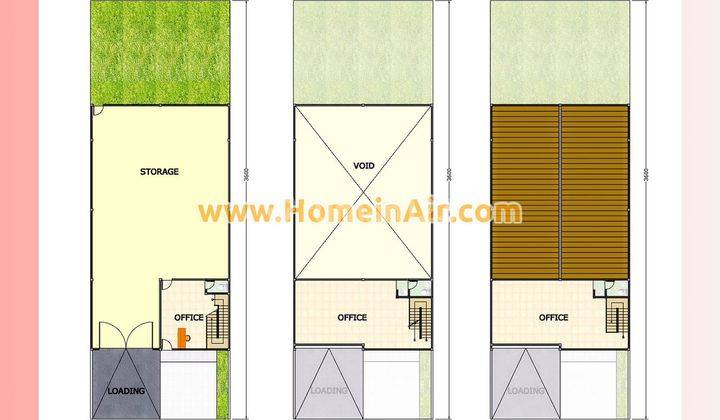 Jual Gudang Green Sedayu Bizpark Cakung 432 M2 12x36 Ada Kantor 3 Lantai Biz B