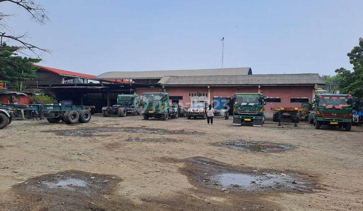 Dijual Pool garasi Container di Plumpang Jakarta Utara. Dekat Dengan Pelabuhan Tj Priok 1