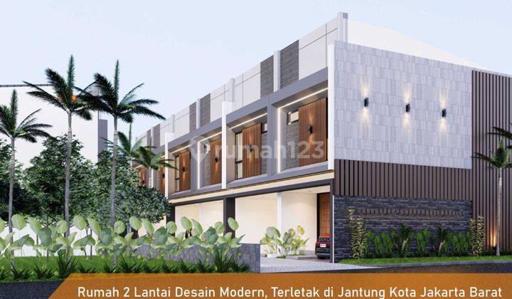 Jual Rumah Mungil Nan Asri Di Cluster Di Jakarta Pd013167 2