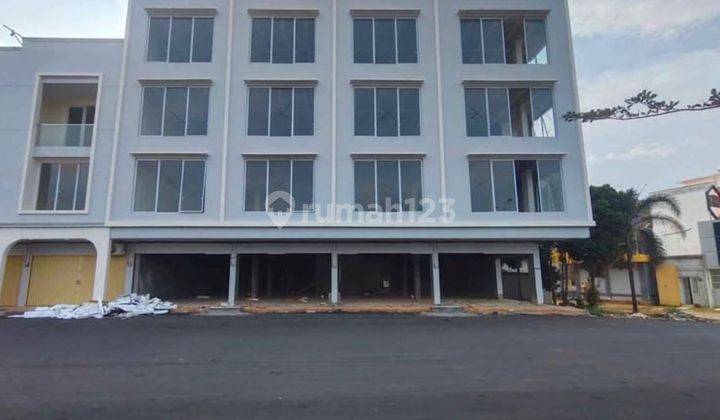 Jual 4 Unit Gandeng Ruko Oceanic Bliss Pasir Putih Hadap Jalan 1