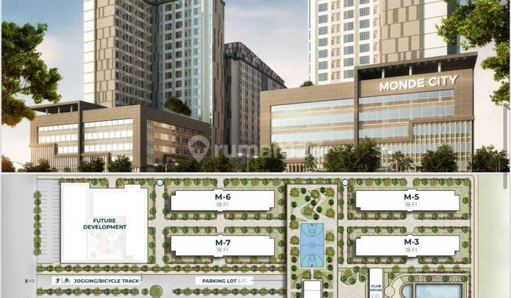 Jual Modal Takeover Apartemen Monde City Batam Tipe 2 Kamar  1