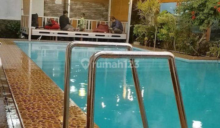 Rumah Villa Siap Huni Di Puncak Taman Safari Bogor Kolam Renang 1