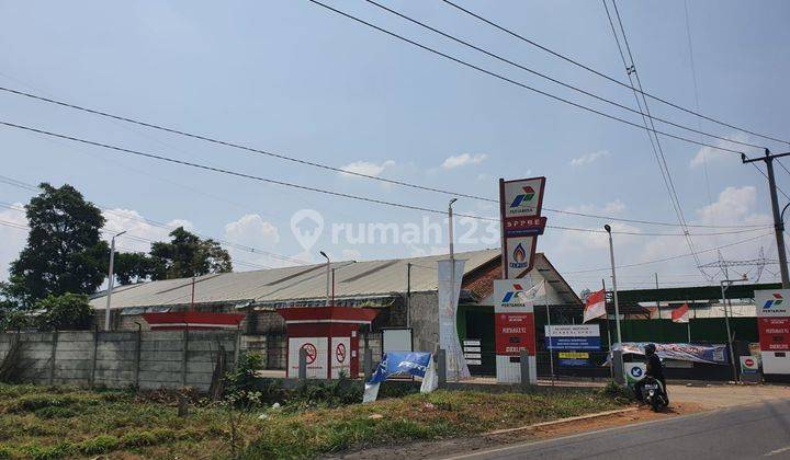 Dijual Tanah Datar Jalan Provinsi Zona Komersial  Parakan Muncang 1