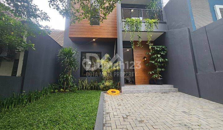 Rumah Giri Loka Bsd Design Industrial Minimalis Siap Huni  Cantik 2