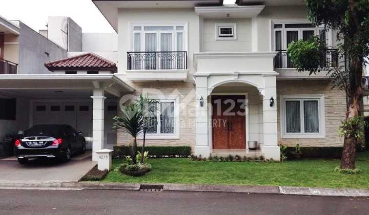 Rumah Design Tropis Area Puri Bintaro Sektor 9 Nyaman Asri Hijau.