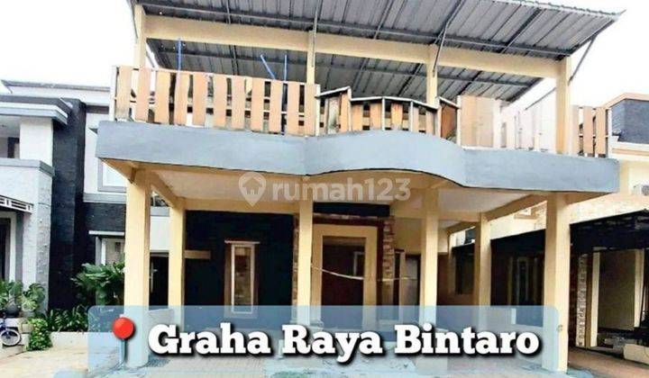 Rumah 2 lantai siap huni di  cluster premium Graha Raya , Tangsel 1