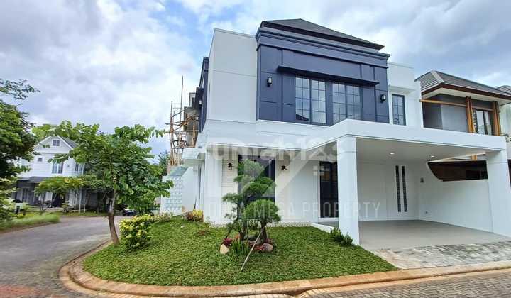 Corner House Brand New in Nusa Loka Cluster BSD City, Quiet and Comfortable 2