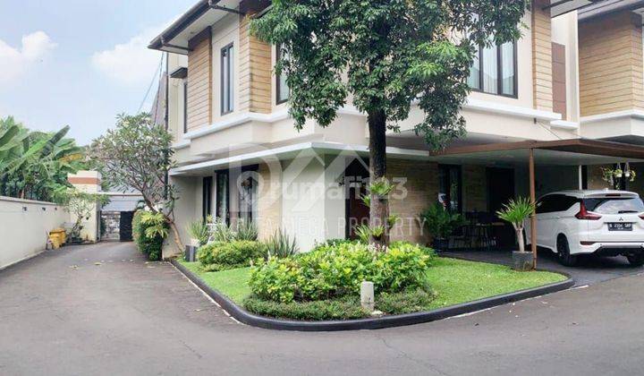 Rumah 2 Lantai Dalam Private Cluster di Mertilang Sektor9 Bintaro 2