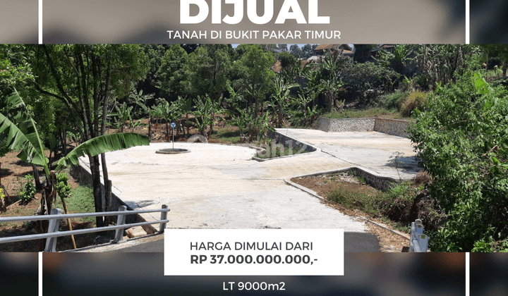 Tanah di Bukit Pakar Timur, Bandung SHM 9.000 m² 1