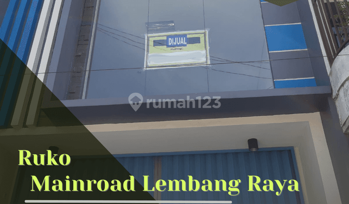 Ruko Baru 2 Lantai di Lembang Raya, Bandung SHM 1