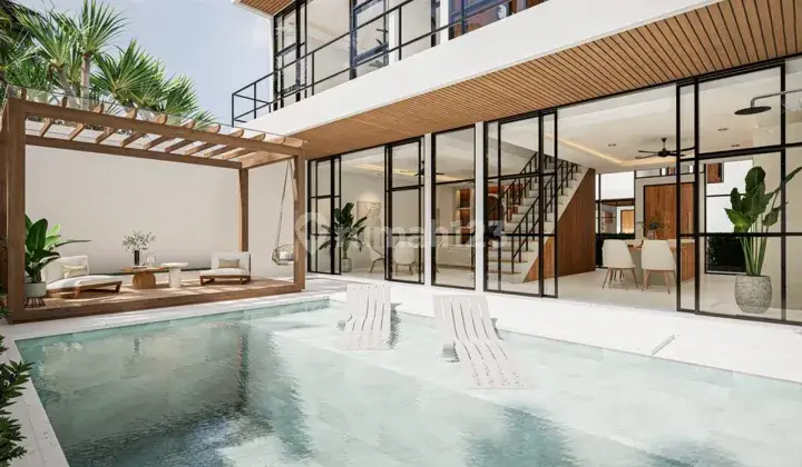 Vila Baru Modern 2 Lantai di Uluwatu Dengan Pemandangan Laut 2