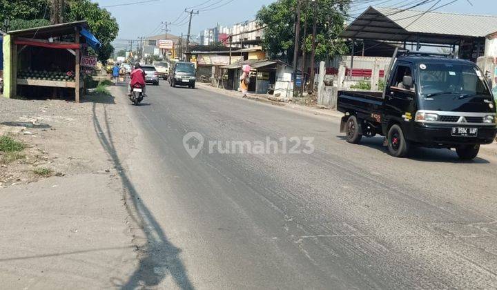 Lahan Kosong Lokasi Strategis Pinggir Jalan Raya Curug 2