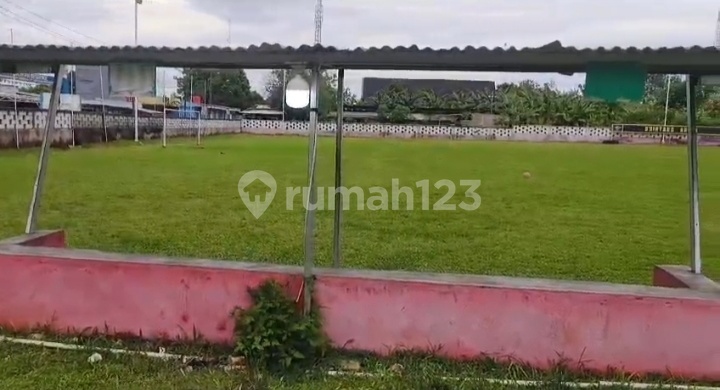 Tanah Lapangan Sepak Bola Di Ciapus Panongan