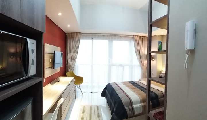 DIJUAL CEPAT, apartment studio, mountain view, fully furnished, bagus, BSD