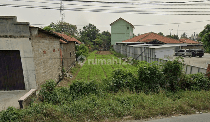 Tanah Pinggir Jalan Lokasi Strategis Bebas Banjir Bekasi, Babelan 1