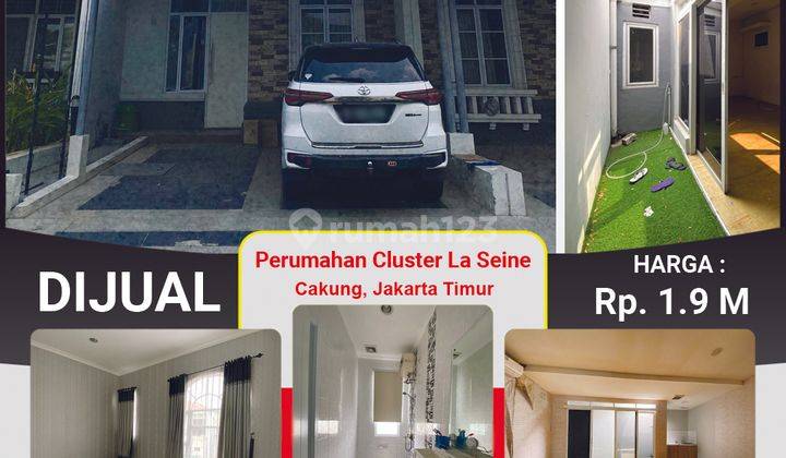 Rumah Minimalis Modern Cluster La Seine 2 Lantai, Cakung 2