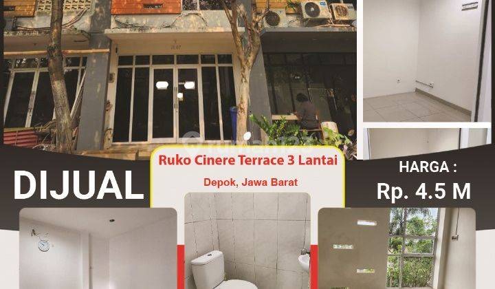 Paling Dicari Ruko Cinere Komersial 3 Lantai Dan Strategis di Depok 2