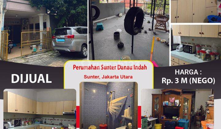 Rumah Murah 2.5 Lantai Sunter Danau Indah, Jakarta Utara 2