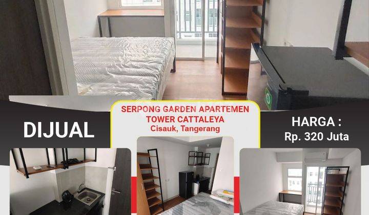 Apartemen Studio Murah Serpong Garden Tower Cattaleya  1