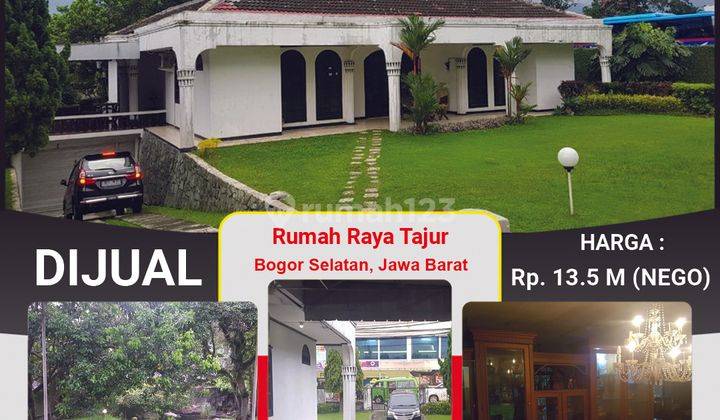 Rumah Asri Nan Luas Lantai Marmer di Raya Tajur, Bogor Timur 2