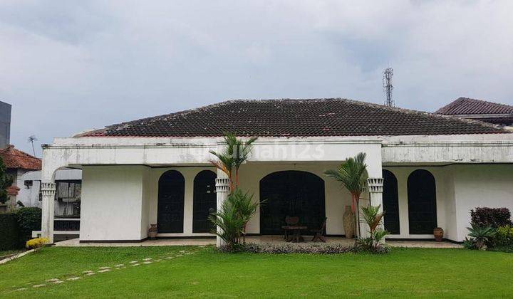 Rumah Asri Nan Luas Lantai Marmer di Raya Tajur, Bogor Timur 1