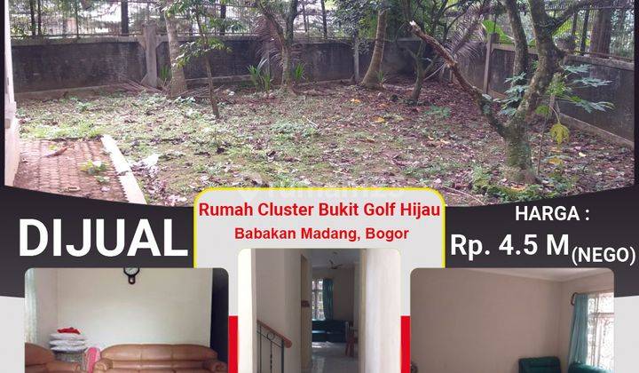 Rumah Tua Dengan Taman Luas Cluster Bukit Golf Hijau, Bogor 2