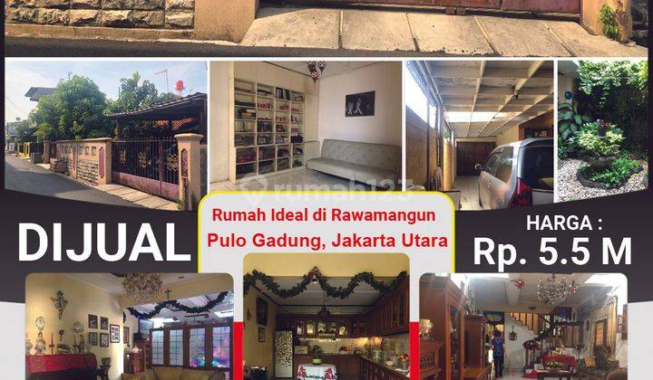 Rumah Semi Furnish Ideal Nan Luas di Rawamangun, Pulo Gadung 2