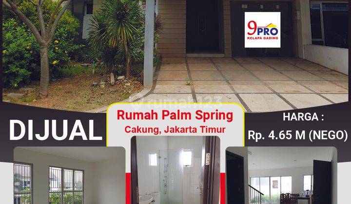 Rumah Green Living Modern Cluster Palm Spring Semi Furnished 2