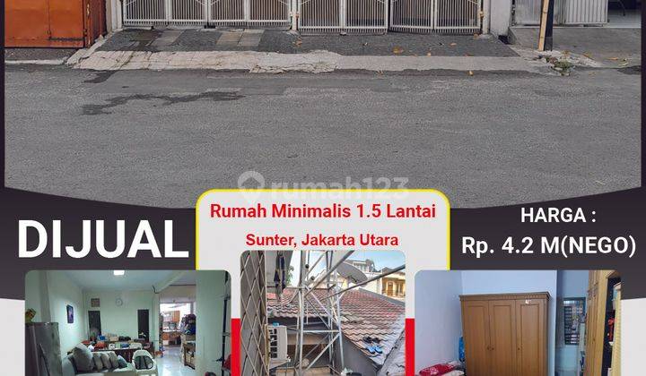 Rumah Minimalis 2 Lantai Sunter Jaya, Jakarta Utara 2