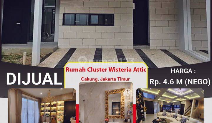 Rumah Konsep Eropa Cluster Maison Full Furnished, Cakung 2