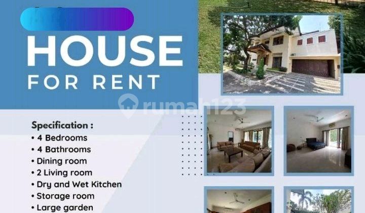 Disewakan Rumah Exclusive di Pejaten Barat 3.500 $/Bulan 1